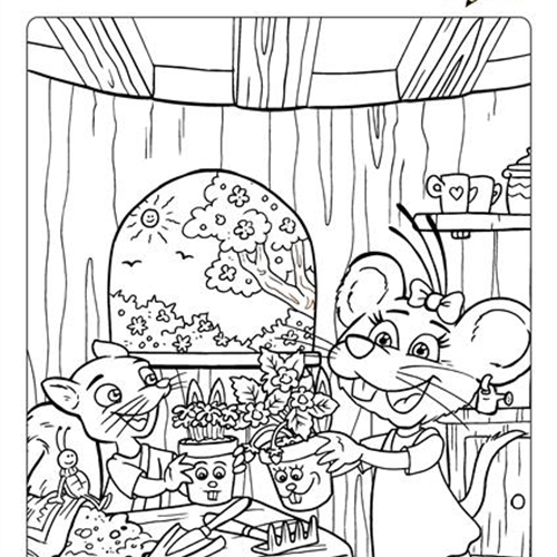 Betty Blüh Ausmalbild 2 25