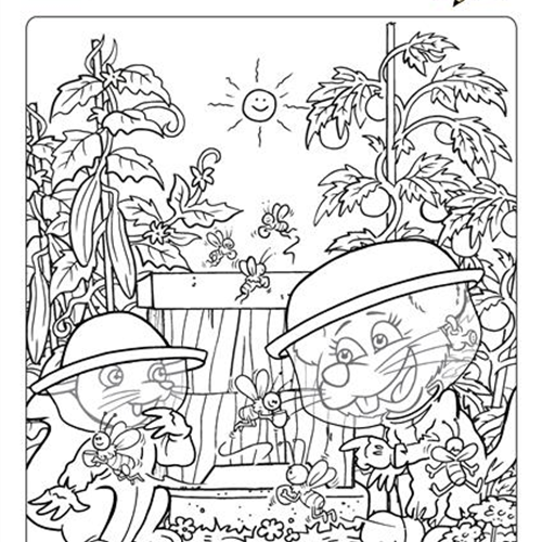 Betty Blüh Ausmalbild 3 25