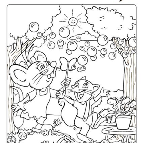 Betty Blüh Ausmalbild 4 25