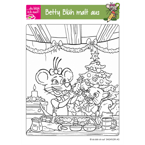 Betty Blüh Ausmalbild 4 26